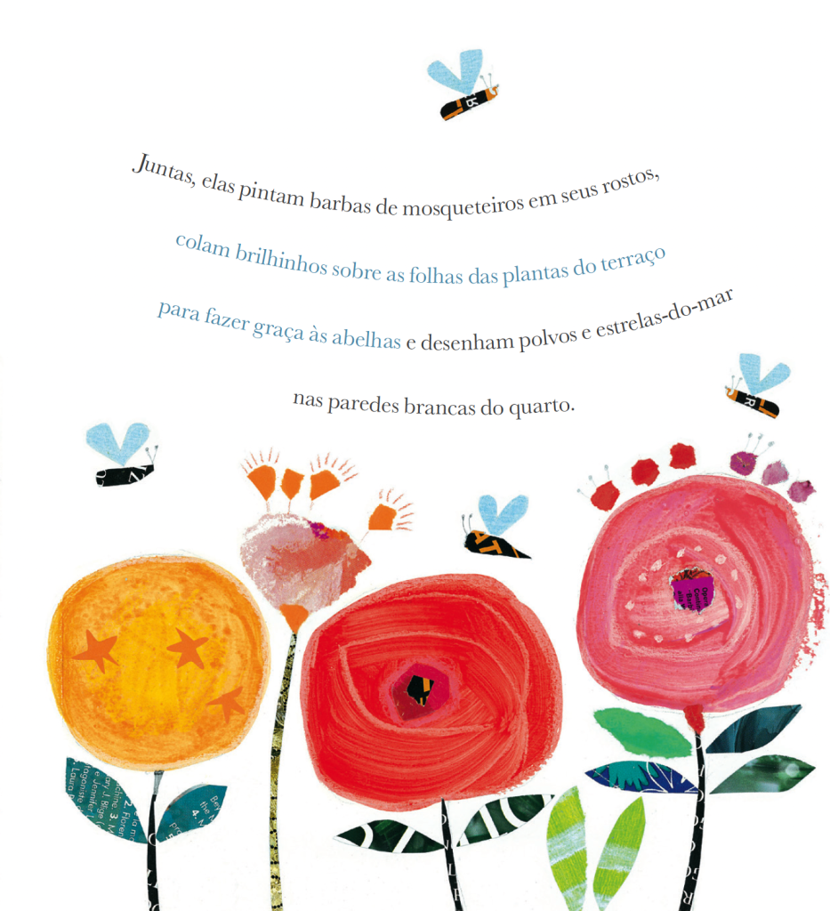 As palavras de Bianca são borboletas