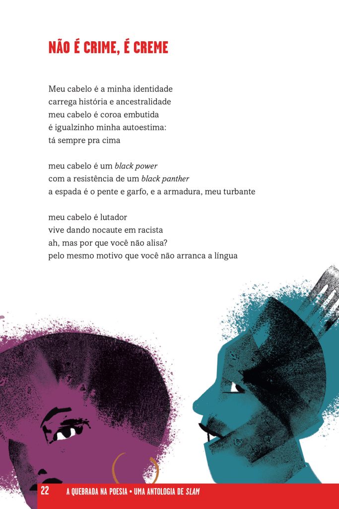 A quebrada na poesia – Uma antologia de slam