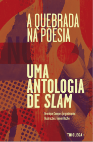 Capa do livro: A quebrada na poesia – Uma antologia de slam